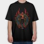 Spiderman Egyptian, Tricou Oversize Barbati (Unisex)