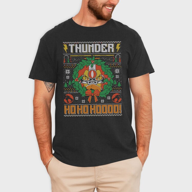 Thunder Ho Ho Ho, Tricou Barbati (Unisex)