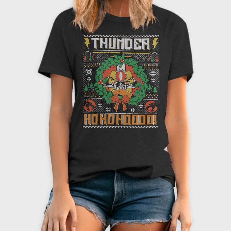 Thunder Ho Ho Ho, Tricou Barbati (Unisex)