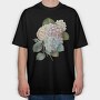 Hydrangea Flowers 64978827, Tricou Oversize Barbati (Unisex)
