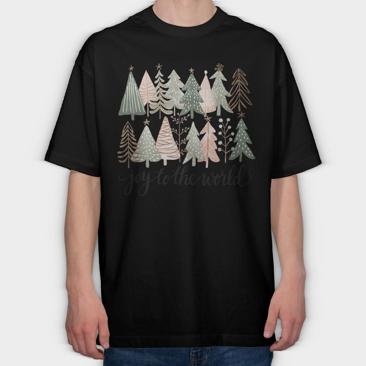 Joy To The World, Tricou Oversize Barbati (Unisex)