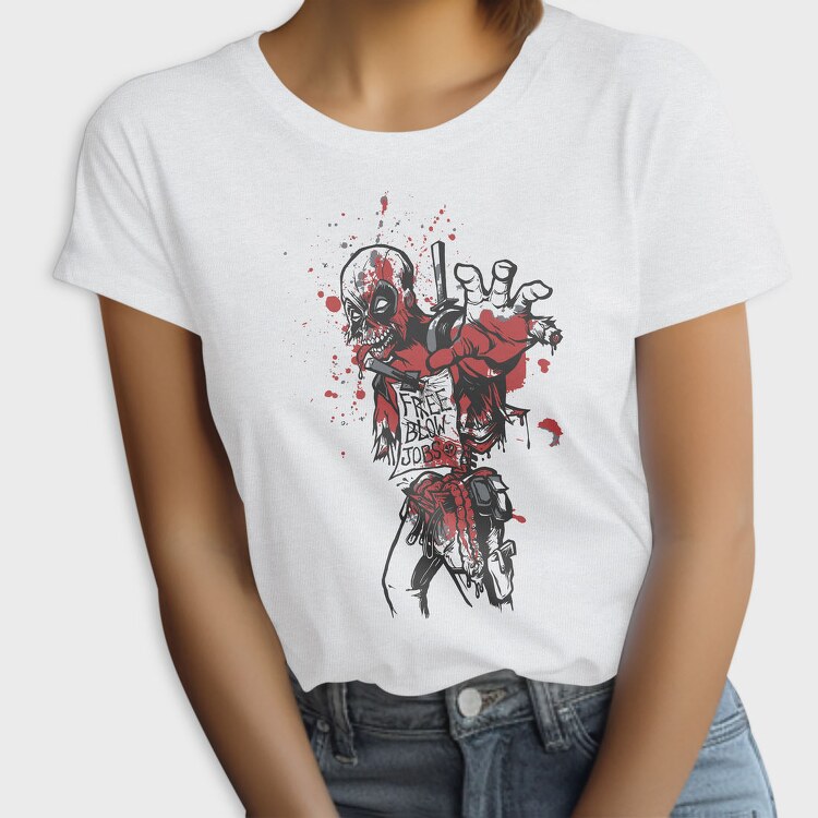 Deadpool Free Blow Jobs, Tricou Femei