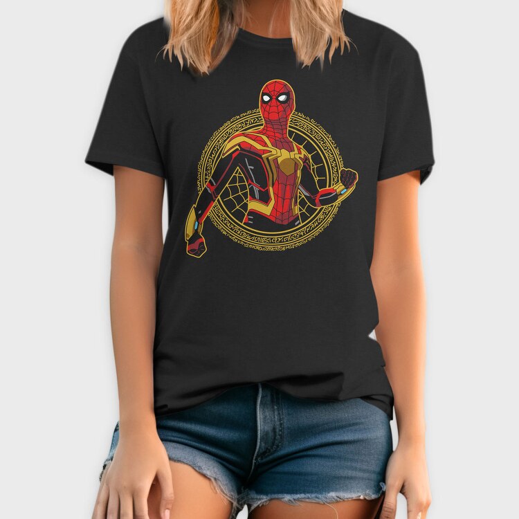 Spiderman Infinity Gauntlet, Tricou Barbati (Unisex)