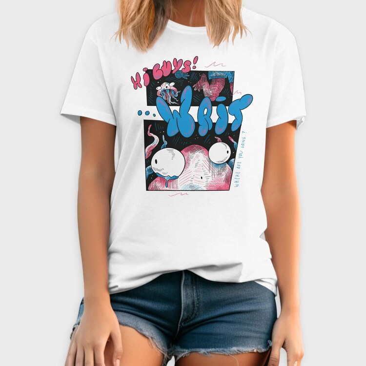 Ocean Creatures 08, Tricou Barbati (Unisex)