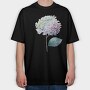 Hydrangea Flowers Bloom, Tricou Oversize Barbati (Unisex)