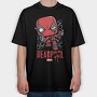 Deadpool Marvel, Tricou Oversize Barbati (Unisex)