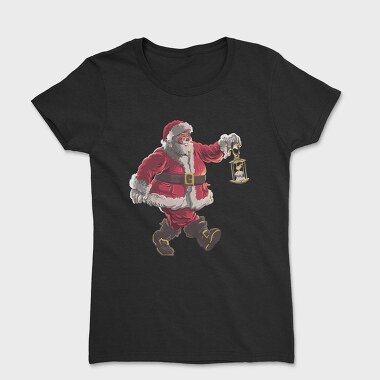 Santa Walking, Tricou Femei