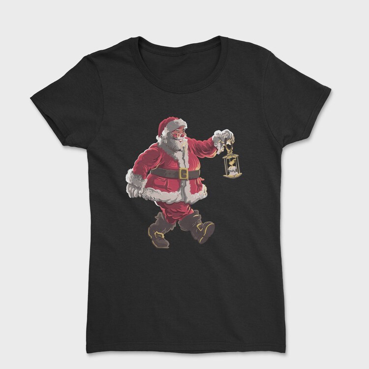 Santa Walking, Tricou Femei
