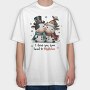 I Love You Mistletoe, Tricou Oversize Barbati (Unisex)