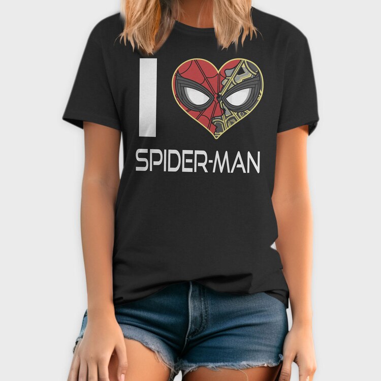 I Heart Spider Man, Tricou Barbati (Unisex)
