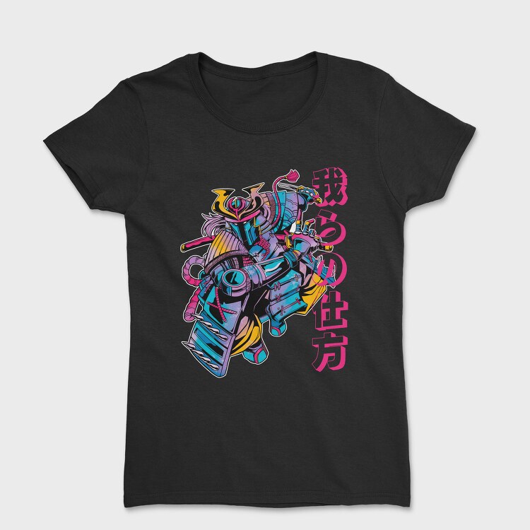 Samurai Sci Fi Warrior, Tricou Femei
