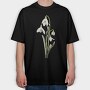 January Snowdrop, Tricou Oversize Barbati (Unisex)
