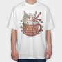 Just A Girl Who Loves Christmas, Tricou Oversize Barbati (Unisex)