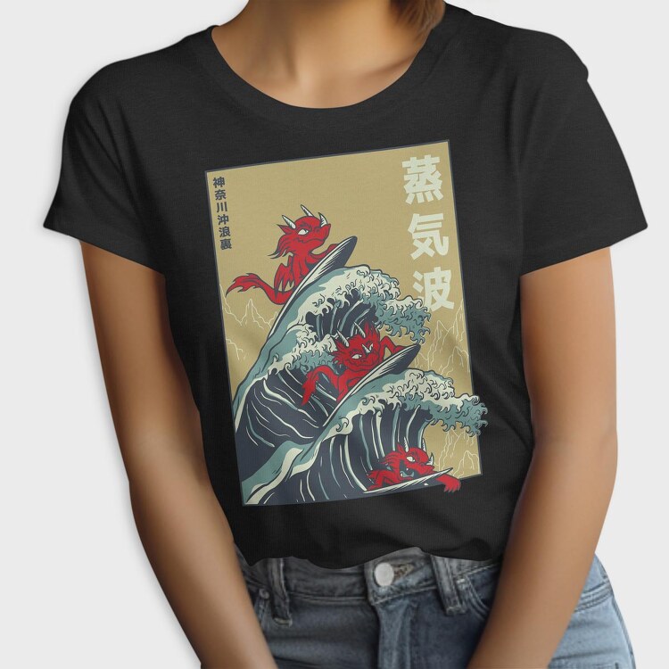 Big Wave Dragons, Tricou Femei