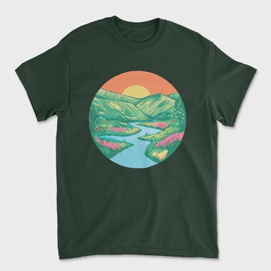 Sunrise Painting, Tricou Barbati (Unisex)