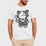 Tux Cat, Tricou Barbati (Unisex)