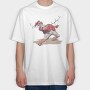 Santa Limbo, Tricou Oversize Barbati (Unisex)