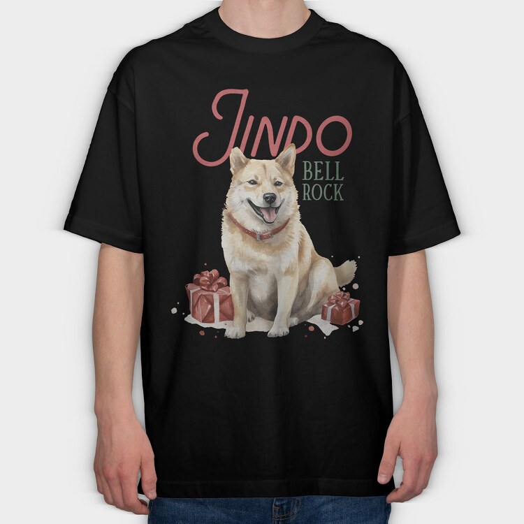 Jindo Bell Rock, Tricou Oversize Barbati (Unisex)