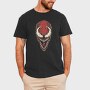 Red Wolf Howl 2, Tricou Barbati (Unisex)