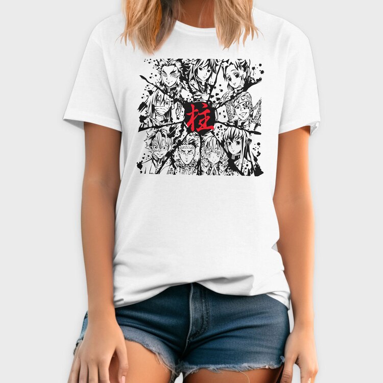 Demon Slayer Group, Tricou Barbati (Unisex)