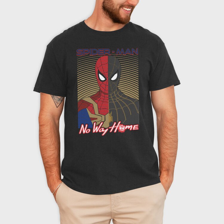Spiderman No Way Home, Tricou Barbati (Unisex)