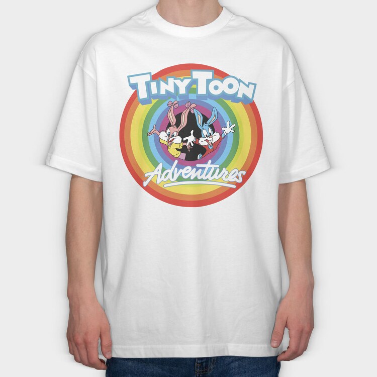 Tinytoon Adventures 1, Tricou Oversize Barbati (Unisex)
