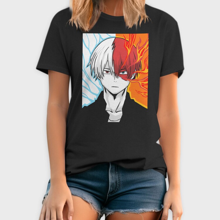 Ice Fire Eyes, Tricou Barbati (Unisex)