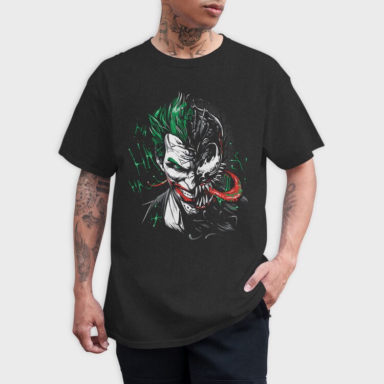 Joker Laugh, Tricou Barbati (Unisex)