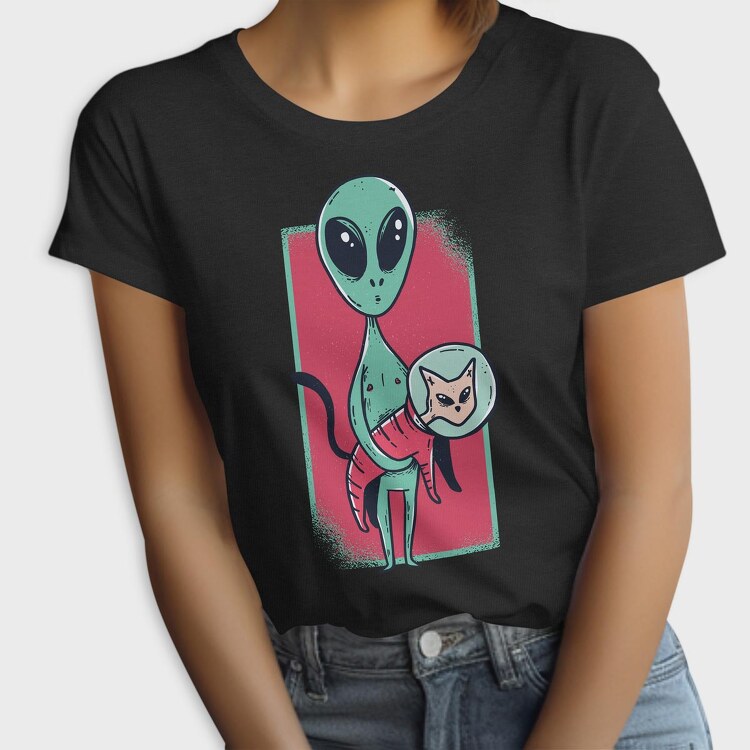 Alien Cat, Tricou Femei