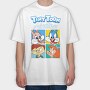 Tinytoon Adventures, Tricou Oversize Barbati (Unisex)