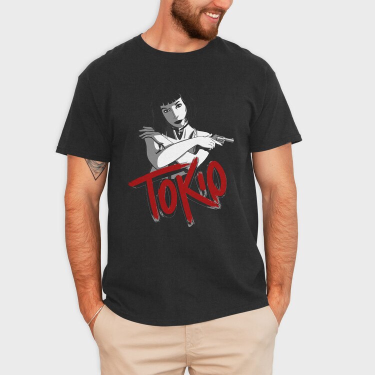 Tokio Revolver, Tricou Barbati (Unisex)