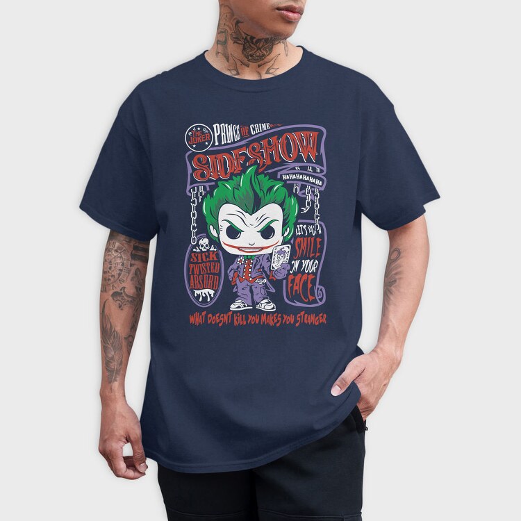 Joker Sideshow Madness, Tricou Barbati (Unisex)