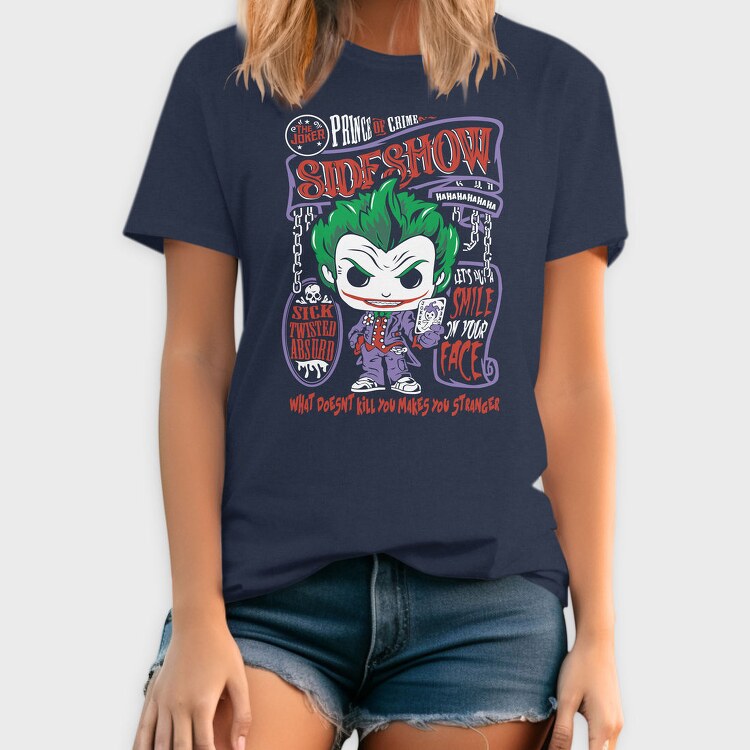 Joker Sideshow Madness, Tricou Barbati (Unisex)