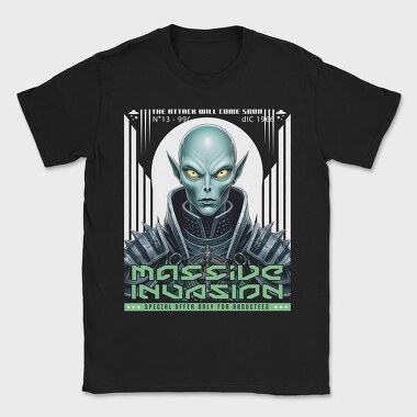 Alien Massive Invasion Trend, Tricou Barbati (Unisex)