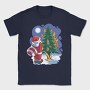 Santa Tree Pee, Tricou Barbati (Unisex)