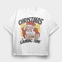 Santa Gaming, Tricou Oversize Barbati (Unisex)
