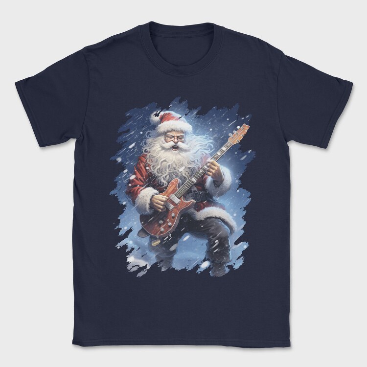 Santa Claus Rocking, Tricou Barbati (Unisex)