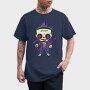 Joker Skull Damage, Tricou Barbati (Unisex)