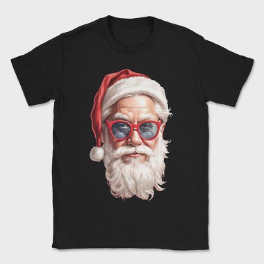 Santa Claus Detail Face, Tricou Barbati (Unisex)