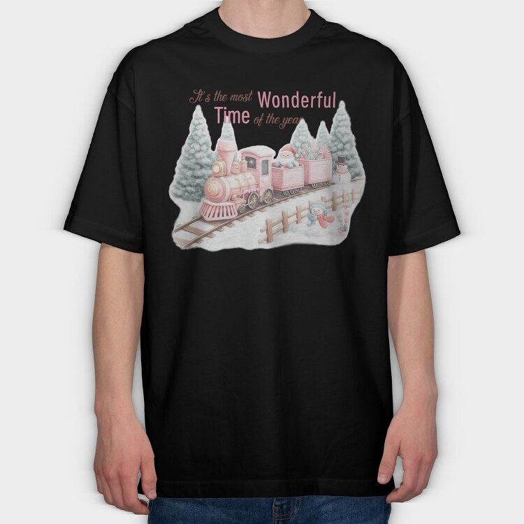 It Is The Most Wonderful Time Of The Year, Tricou Oversize Barbati (Unisex)