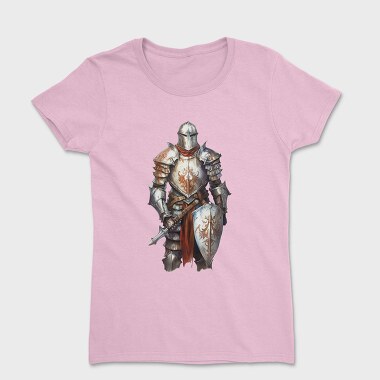 Knight Armor Silver, Tricou Femei