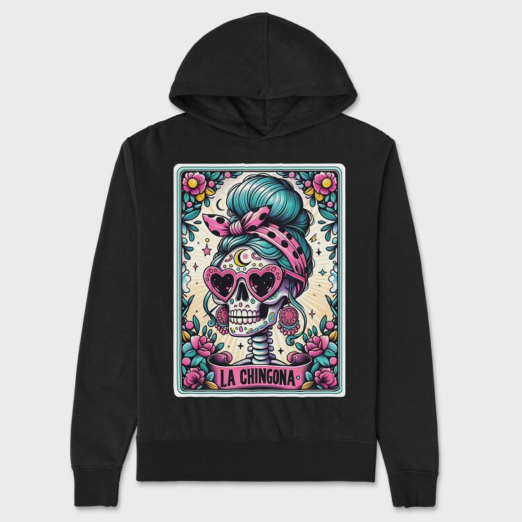 La Chingona, Hanorac Oversize Barbati (Unisex)