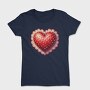 Lacy Hearts Sublimation, Tricou Femei