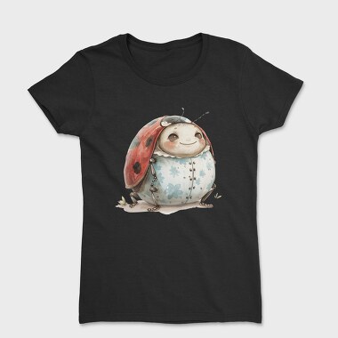 Ladybug Flower Girl, Tricou Femei