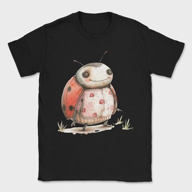 Ladybug Smile Clipart, Tricou Barbati (Unisex)