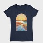 Lake Sunset Vintage, Tricou Femei