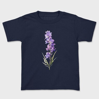 Larkspur Flower 01, Tricou Copii