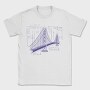 San Francisco Bridge, Tricou Barbati (Unisex)