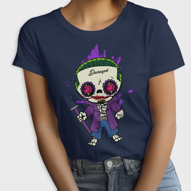 Joker Skull Damage, Tricou Femei