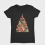 Leopard Christmas Tree, Tricou Femei